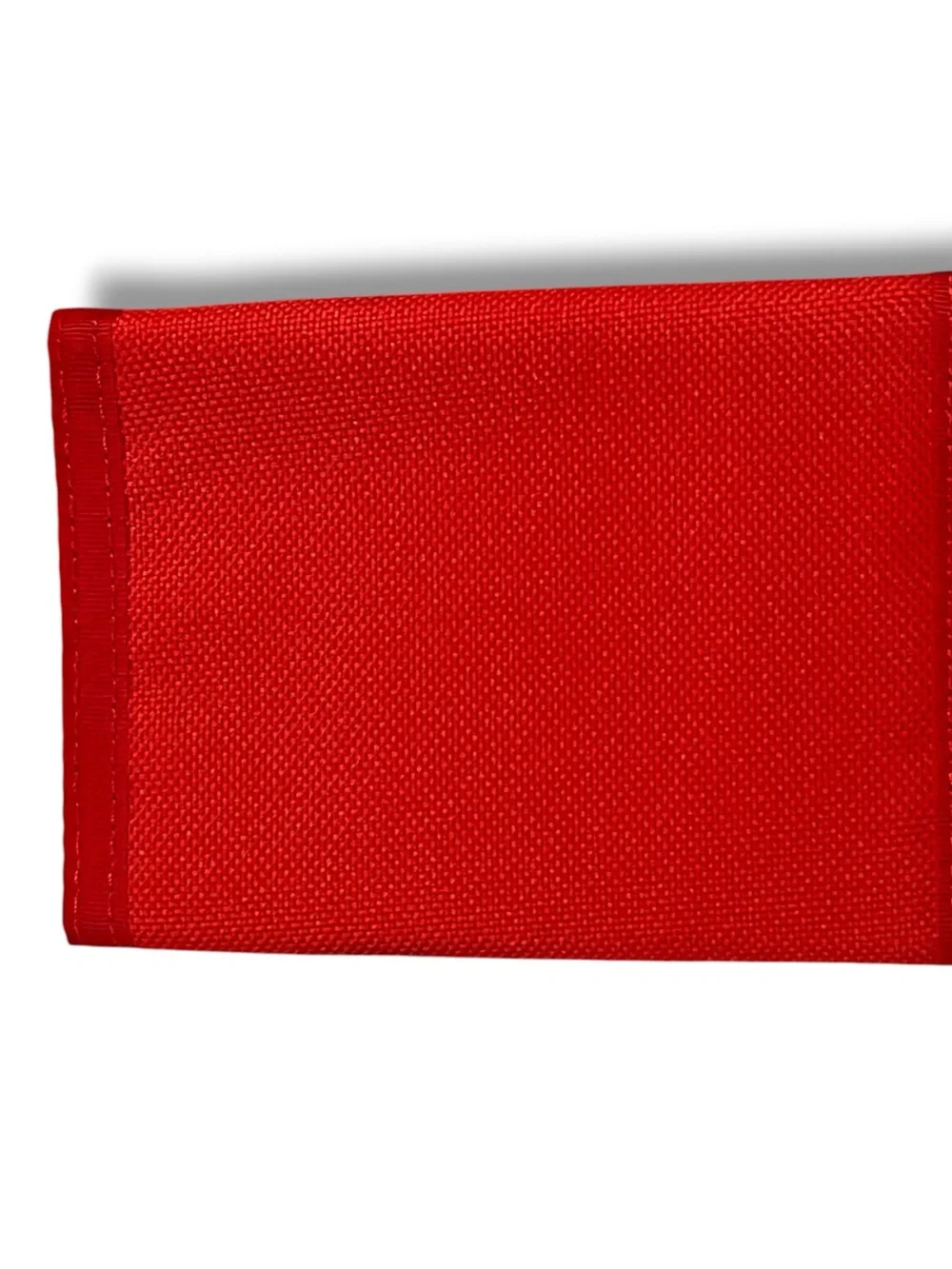 UFC Red Trifold Nylon Wallet NEW! Hook & Loop Wrestling Sporty Unisex D-8